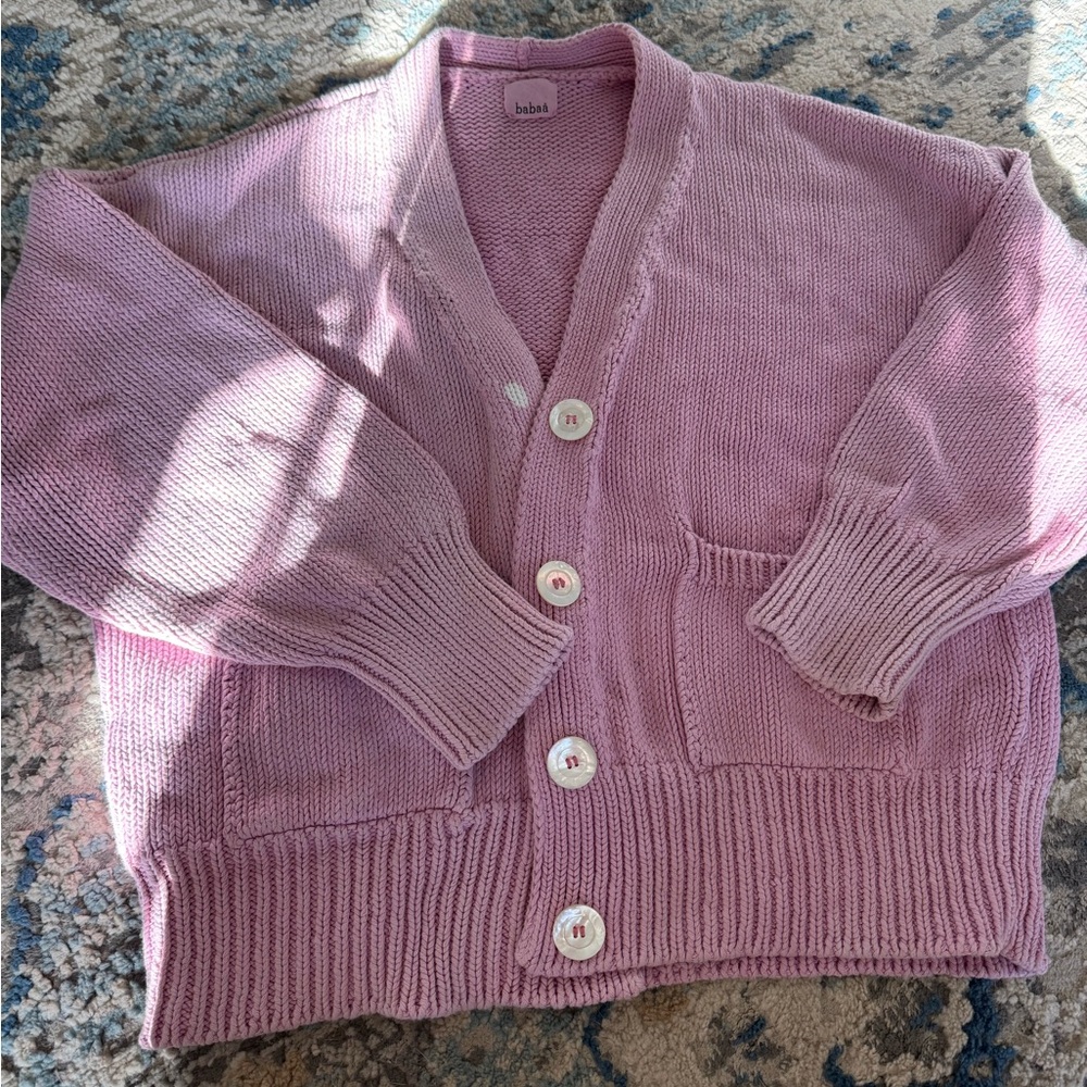 Babaa Sweater No. 16 Fallen Bougainvillea